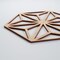 Ekena Millwork Medium Hampton Decorative Fretwork Wood Wall Panels, Alder, 15 3/8"W x 17 3/4"H x 3/8"T WALW16X16X0375HMPAL - alternate 4